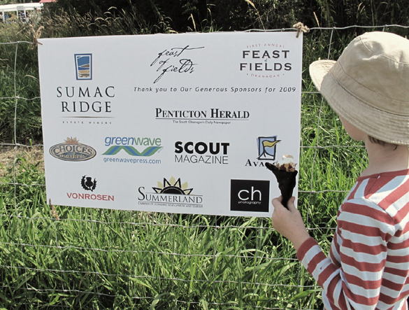 img_3673 Scout was a very proud sponsor of the first Okanagan Feast of Fields...