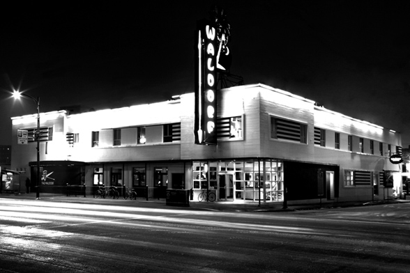 WaldorfExterior_bw
