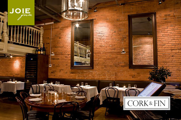 Cork & Fin is located at 221 Carrall Street in the heart of Vancouver's Gastown | 604-569-2215 | corkandfin.ca