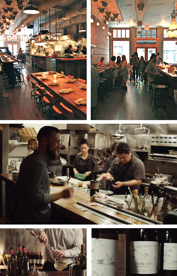 Wildebeest is located at 120 West Hastings Street in Vancouver, BC | 604-687-6880 | www.wildebeest.ca